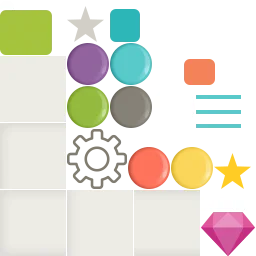 Dots puzzle field texture