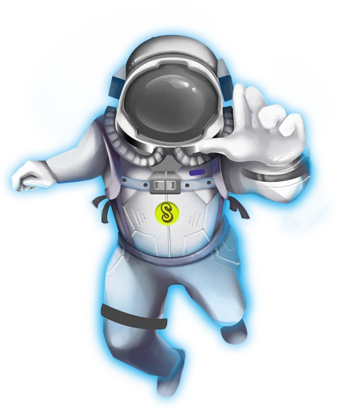 Astronaut UI icon from Sun-Tap