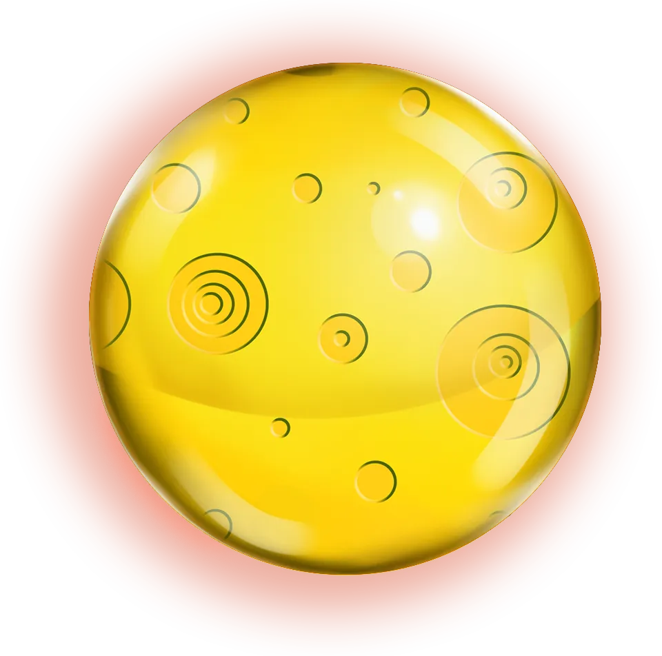 Sun planet icon art