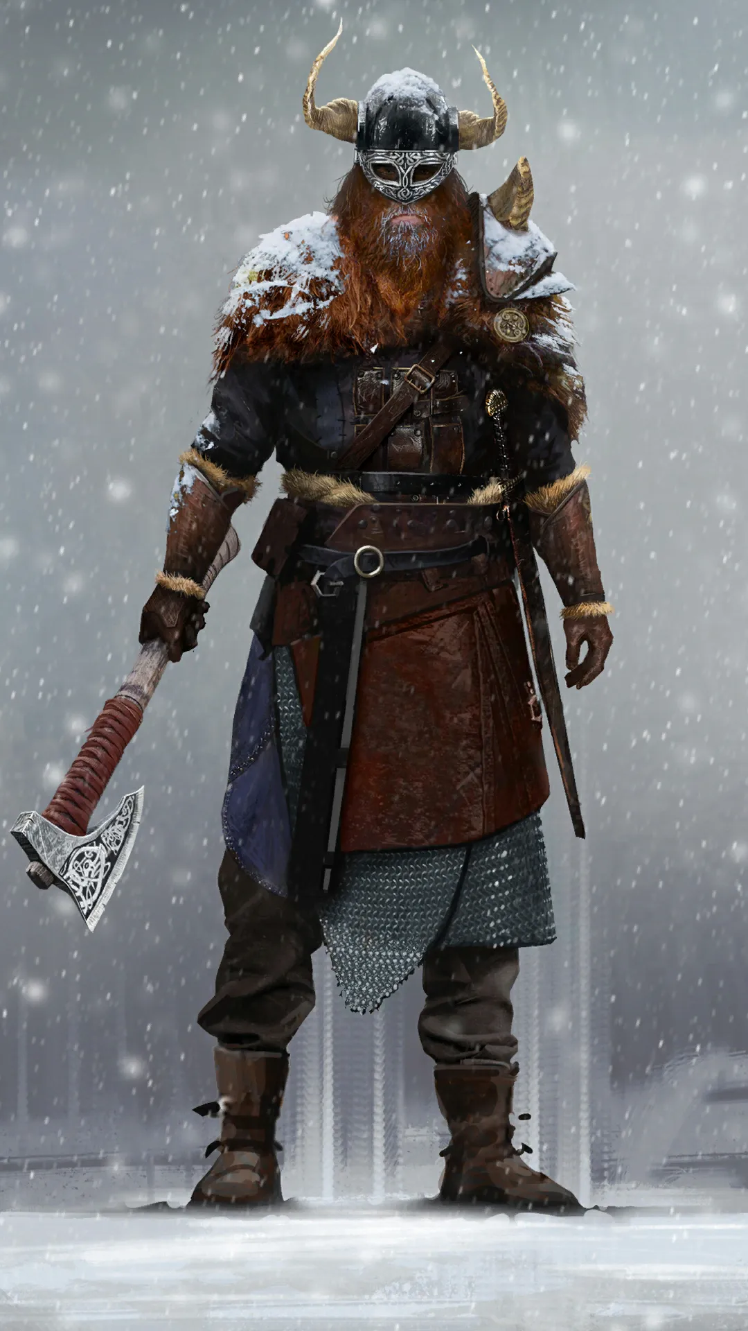 Arena of Honor: Viking hunter character key art