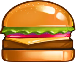 Feed the Cat: burger boss character art