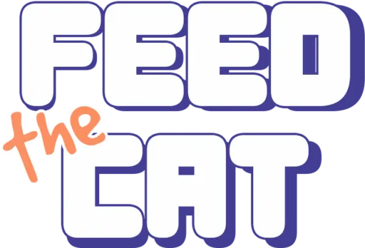 Feed the Cat: game logo/title art