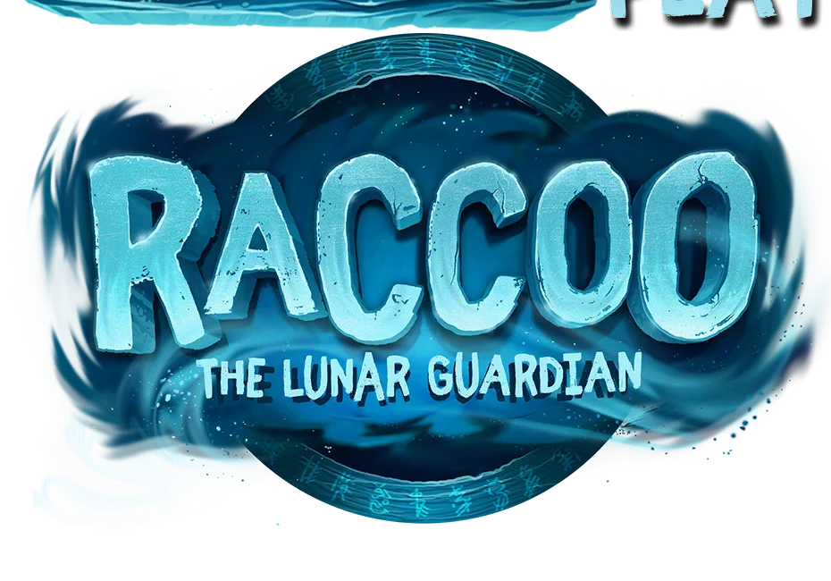 Raccoo: The Lunar Guardian title logo