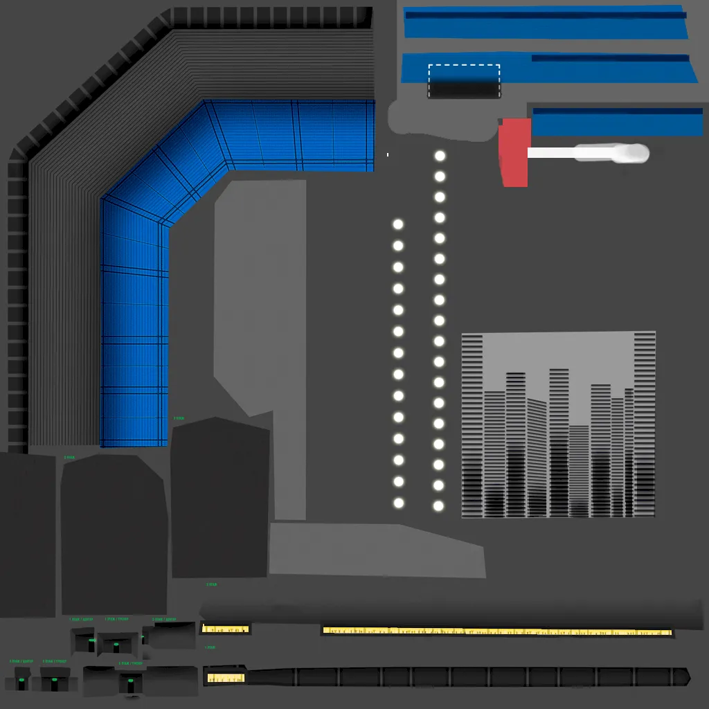 Snack Attack VR: env stadium